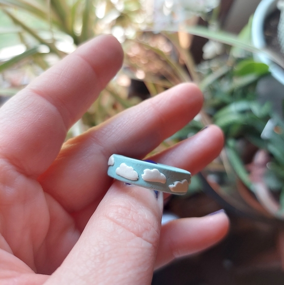 Bendy Cloud Ring ☁️ Size 9 1/2 - Picture 8 of 10